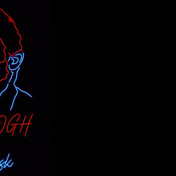 neon szklany