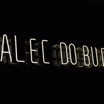 neon szklany
