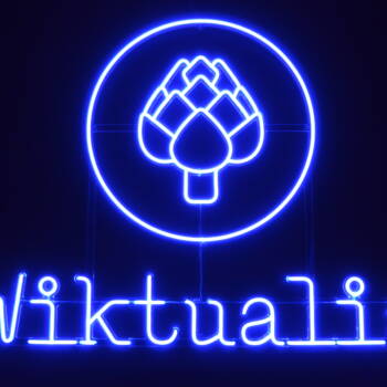 neon szklany